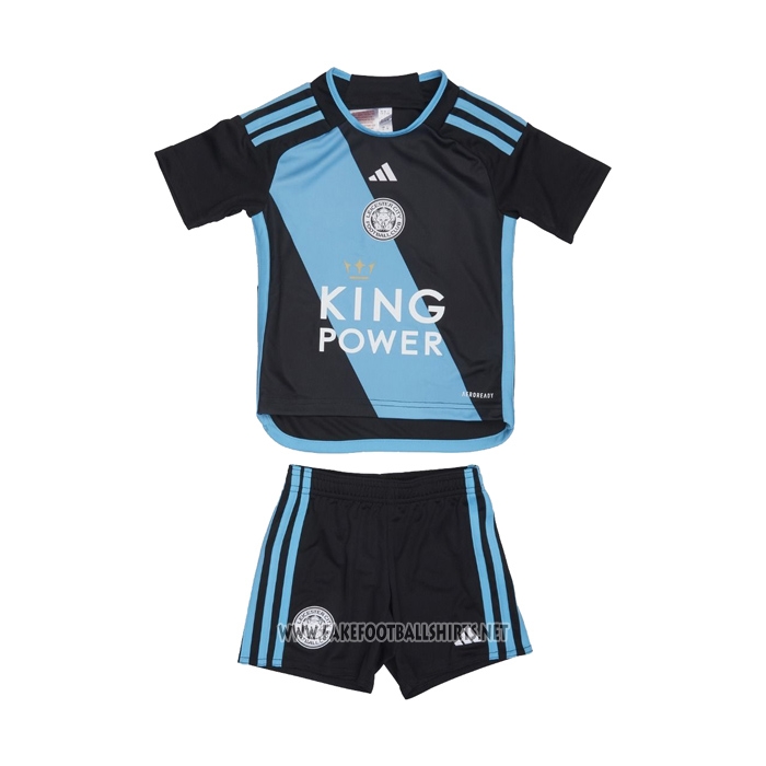 Leicester City Away Shirt Kid 2023-2024